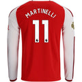 Replica adidas Martinelli Arsenal Long Sleeve Home Jersey 26/27