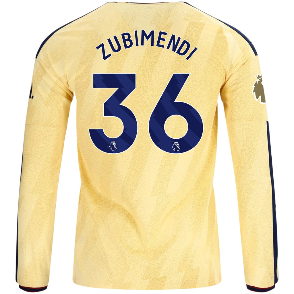 Replica adidas Zubimendi Arsenal Long Sleeve Third Jersey 26/27