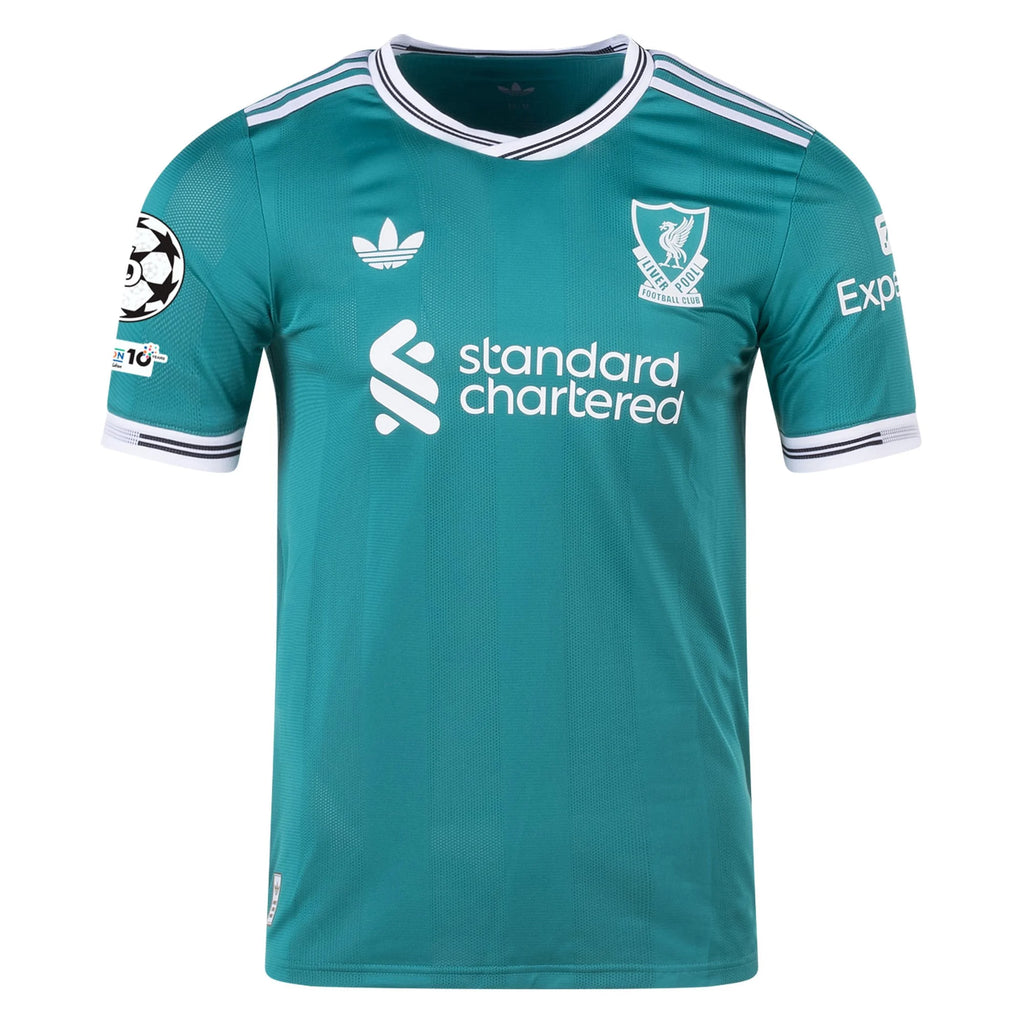 Authentic adidas Liverpool Third Jersey 25/26 UCL