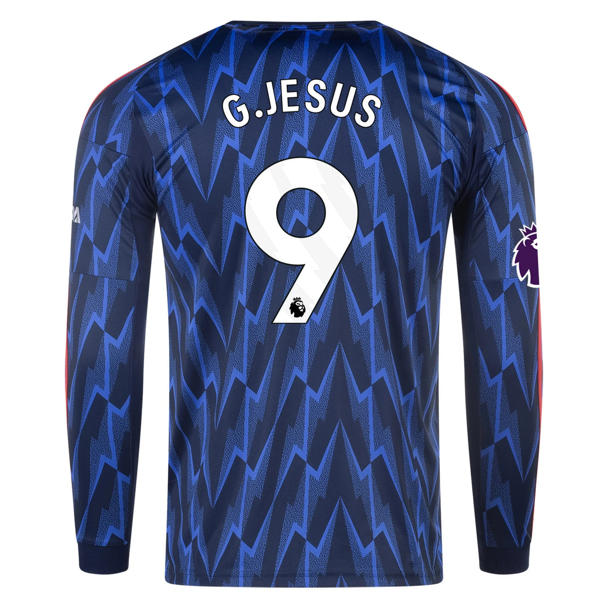 Replica adidas G. Jesus Arsenal Long Sleeve Away Jersey 25/26