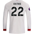 Authentic adidas Ekitike Liverpool Long Sleeve Away Jersey 26/27