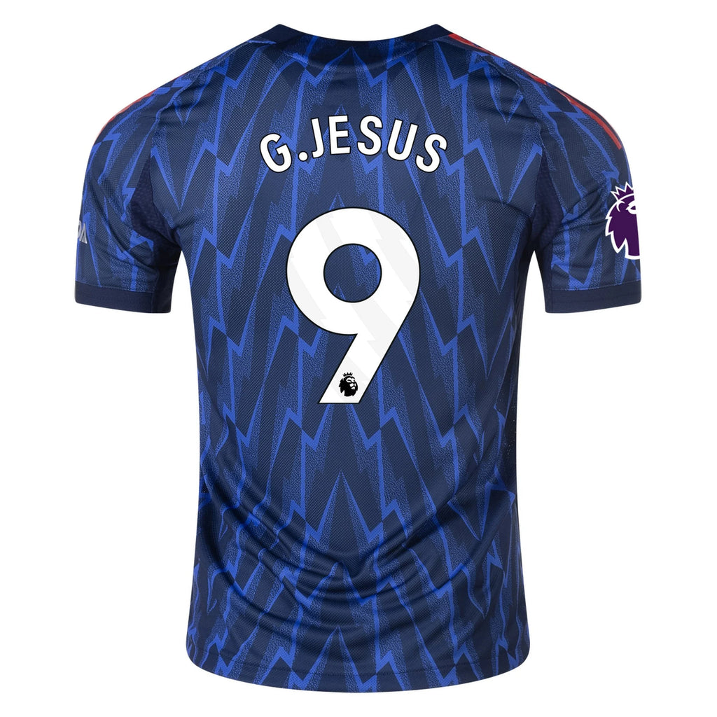 Authentic adidas G. Jesus Arsenal Away Jersey 25/26