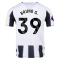 Authentic adidas Bruno G. Newcastle Home Jersey 25/26