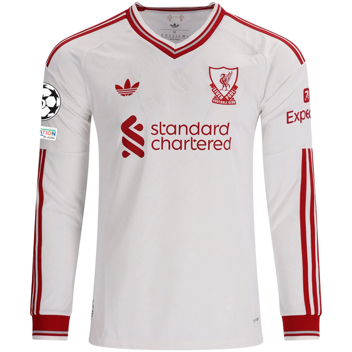 Authentic adidas Liverpool Long Sleeve Away Jersey 26/27 UCL
