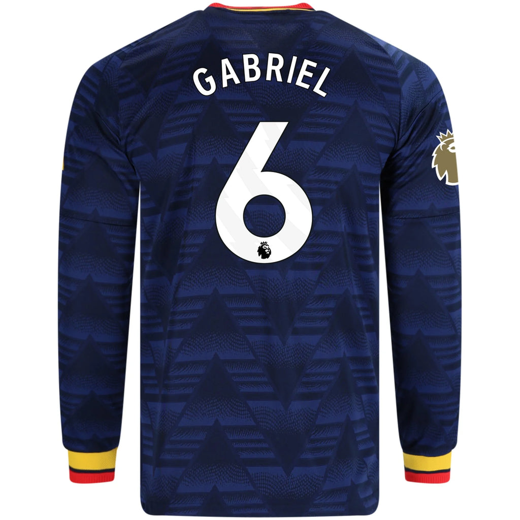 Authentic adidas Gabriel Arsenal Long Sleeve Away Jersey 26/27