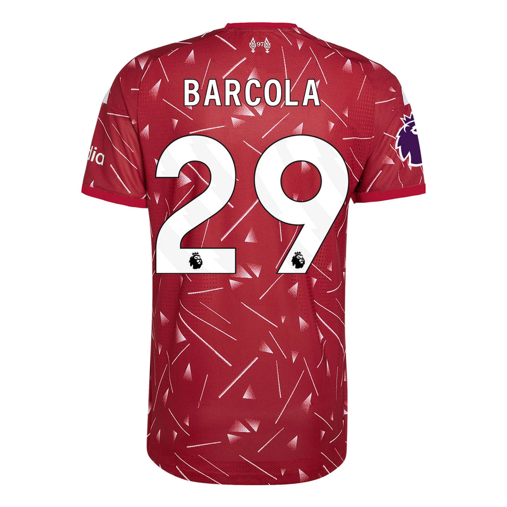 Authentic adidas Barcola Liverpool Home Jersey 26/27