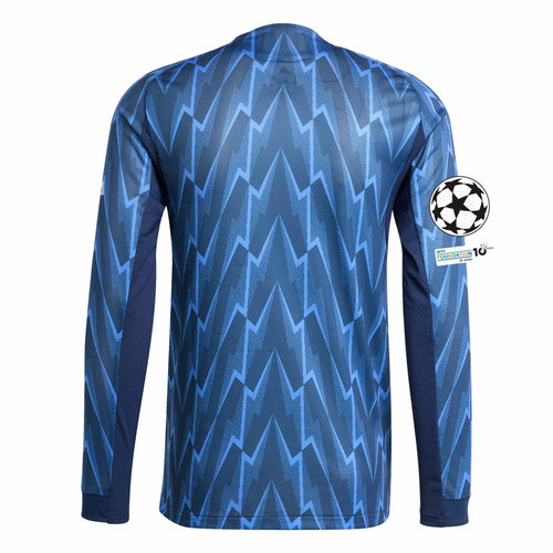 Authentic adidas Arsenal Long Sleeve Away Jersey 25/26 UCL