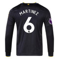 Authentic adidas Martinez Manchester United Long Sleeve Third Jersey 25/26