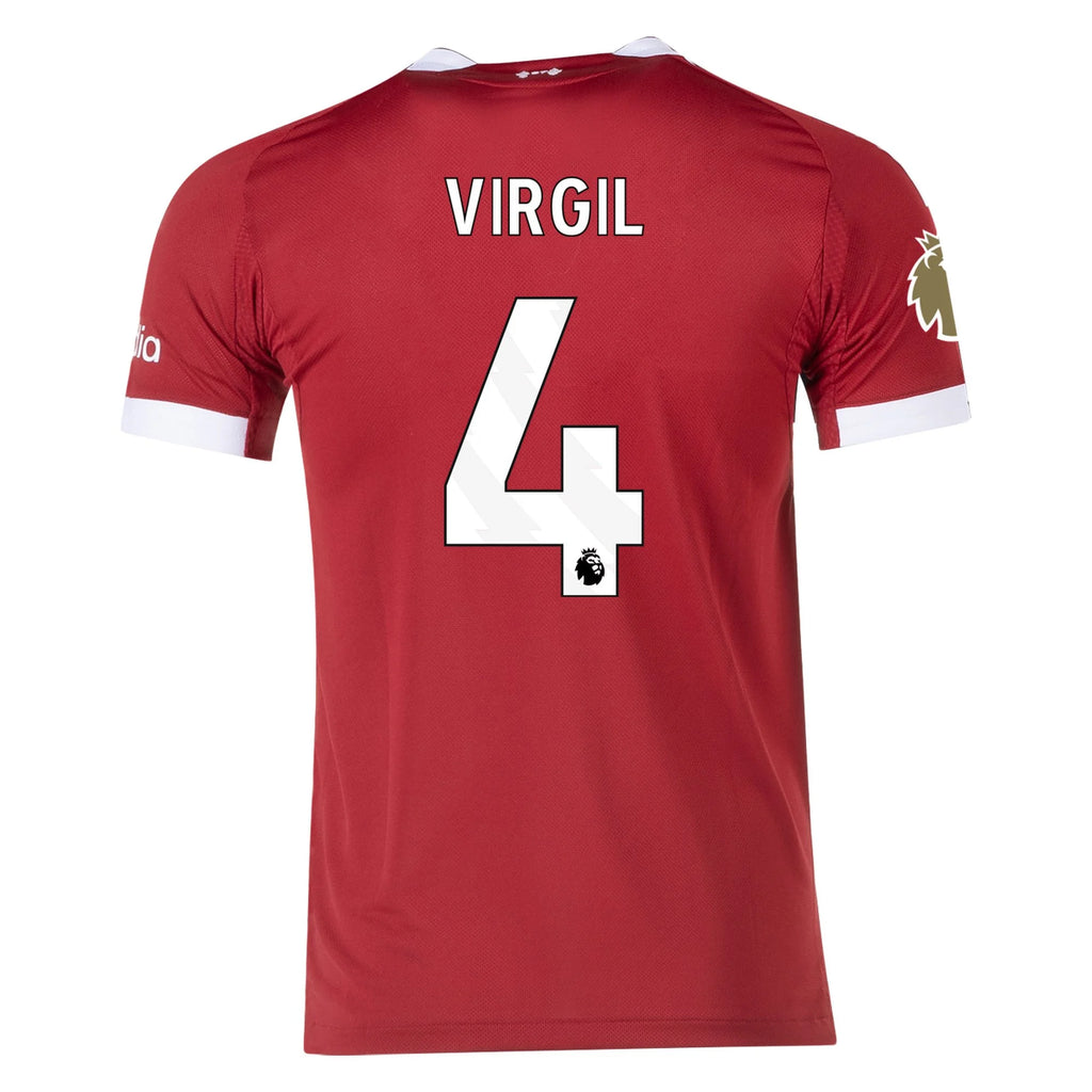 Authentic adidas Virgil Liverpool Home Jersey 25/26
