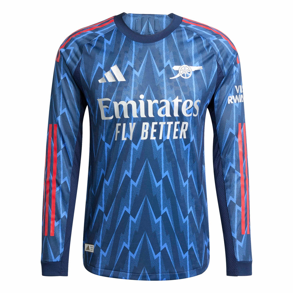 Authentic adidas Arsenal Long Sleeve Away Jersey 25/26