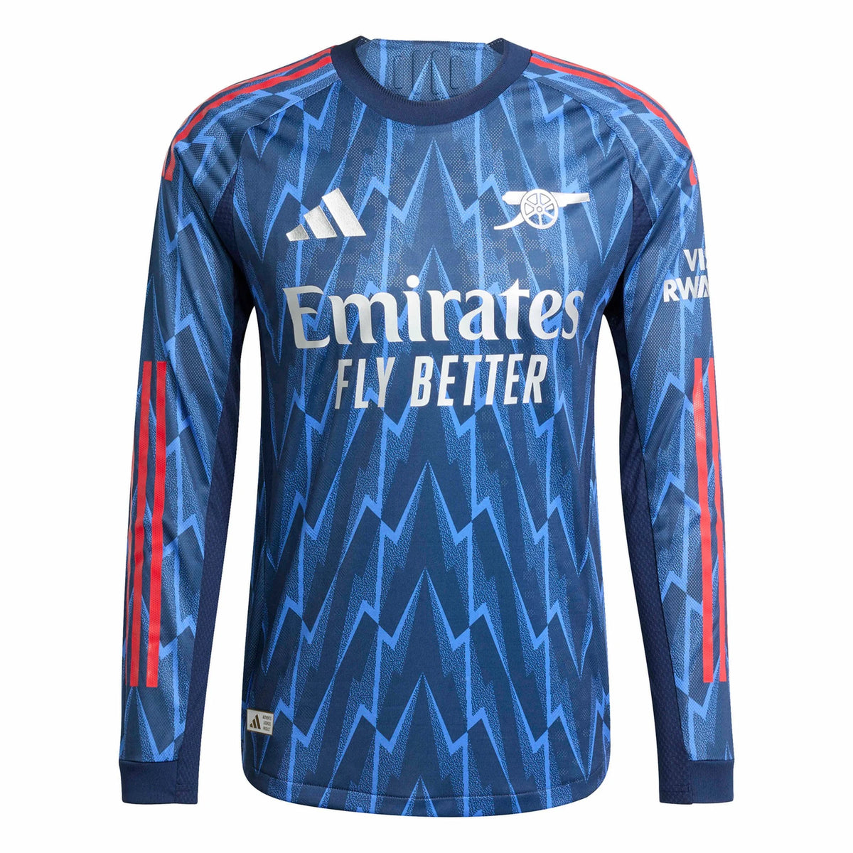 Authentic adidas Arsenal Long Sleeve Away Jersey 25/26