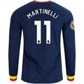 Replica adidas Martinelli Arsenal Long Sleeve Away Jersey 26/27