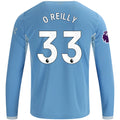 Replica Puma O'Reilly Manchester City Long Sleeve Home Jersey 26/27