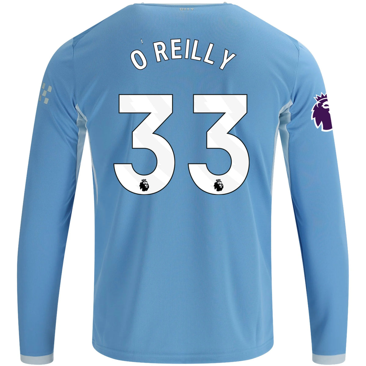 Replica Puma O'Reilly Manchester City Long Sleeve Home Jersey 26/27