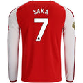 Replica adidas Saka Arsenal Long Sleeve Home Jersey 26/27