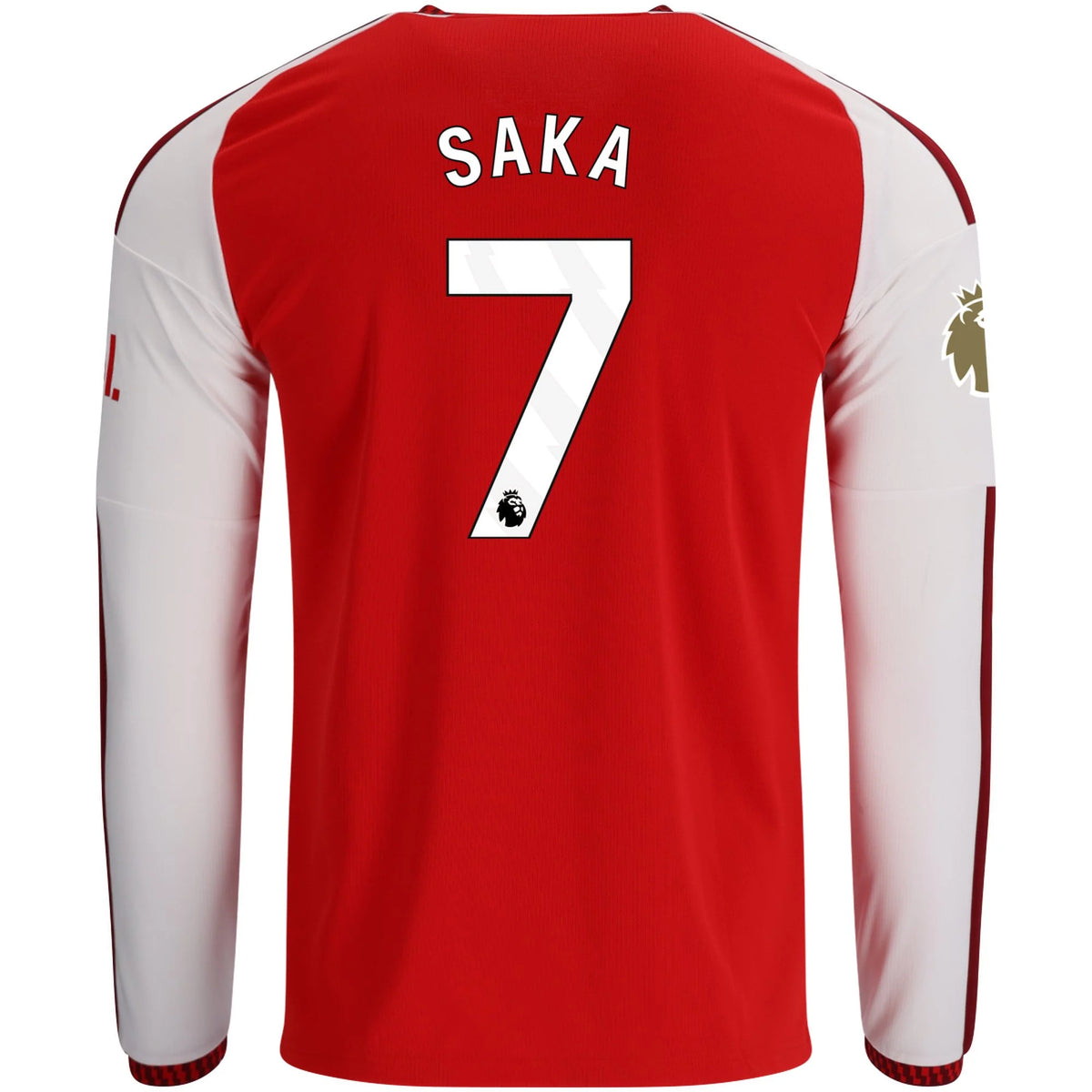 Replica adidas Saka Arsenal Long Sleeve Home Jersey 26/27