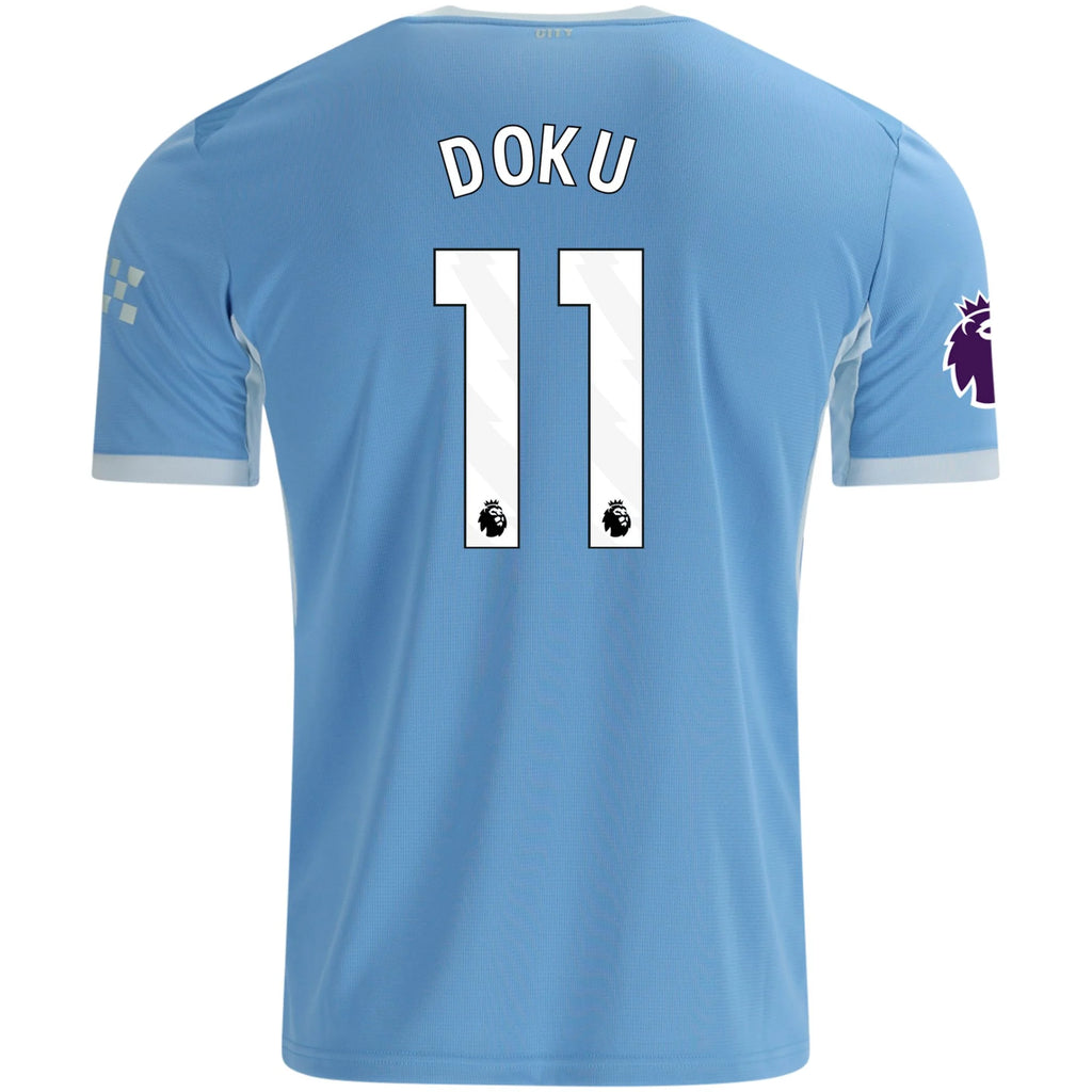 Replica Puma Doku Manchester City Home Jersey 26/27