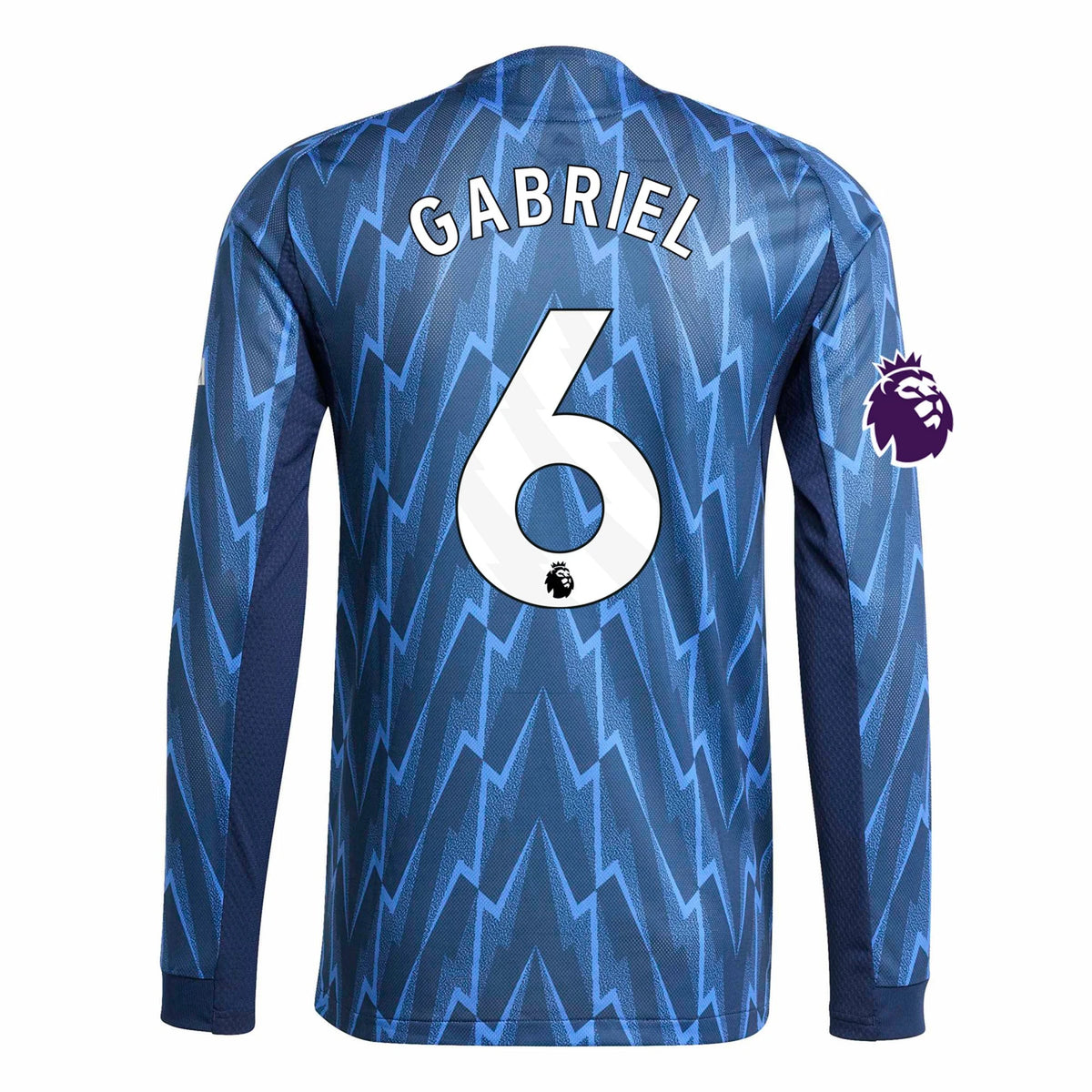 Authentic adidas Gabriel Arsenal Long Sleeve Away Jersey 25/26