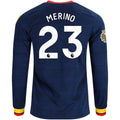 Replica adidas Merino Arsenal Long Sleeve Away Jersey 26/27