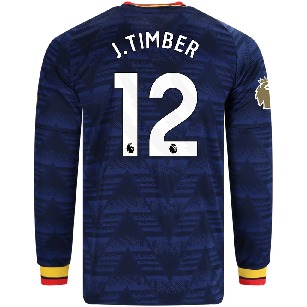 Authentic adidas J.Timber Arsenal Long Sleeve Away Jersey 26/27