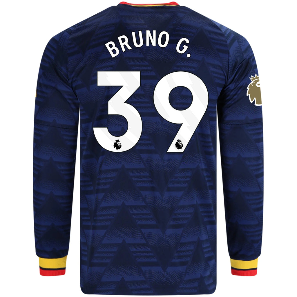 Authentic adidas Bruno G. Arsenal Long Sleeve Away Jersey 26/27