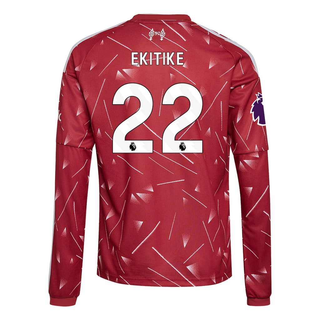Replica adidas Ekitike Liverpool Long Sleeve Home Jersey 26/27