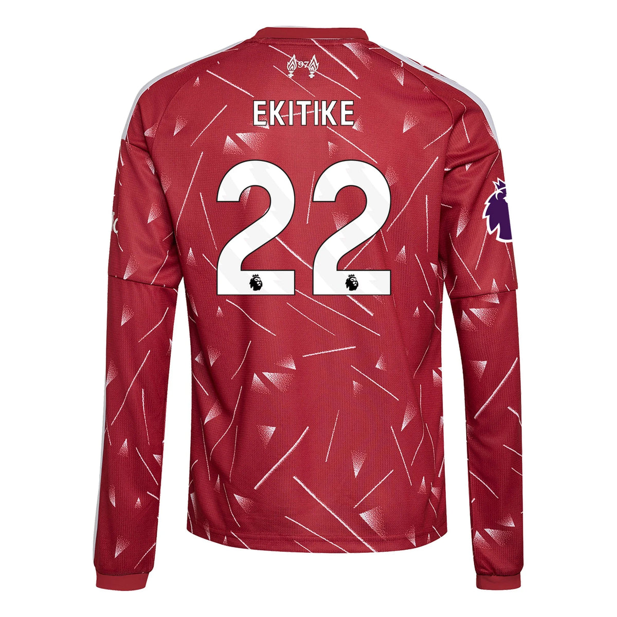 Replica adidas Ekitike Liverpool Long Sleeve Home Jersey 26/27