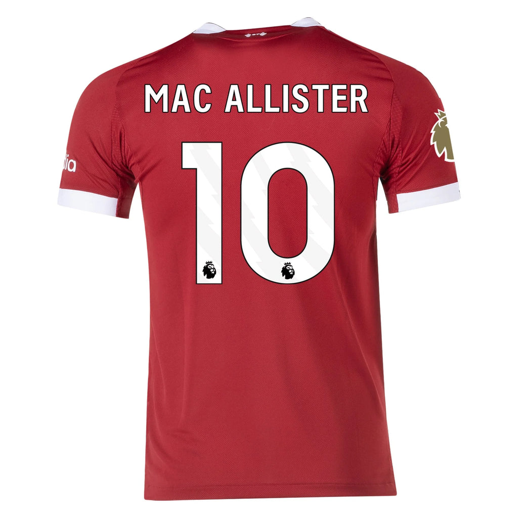 Authentic adidas Mac Allister Liverpool Home Jersey 25/26