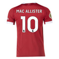 Authentic adidas Mac Allister Liverpool Home Jersey 25/26