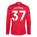 Authentic adidas Mainoo Manchester United Long Sleeve Home Jersey 26/27