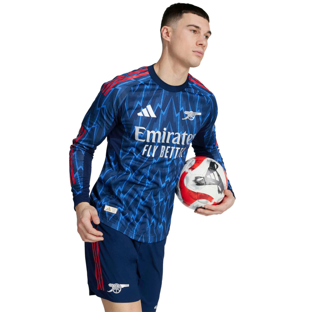 Authentic adidas Arsenal Long Sleeve Away Jersey 25/26