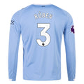 Replica Puma Ruben Manchester City Long Sleeve Home Jersey 25/26