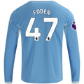 Replica Puma Foden Manchester City Long Sleeve Home Jersey 26/27