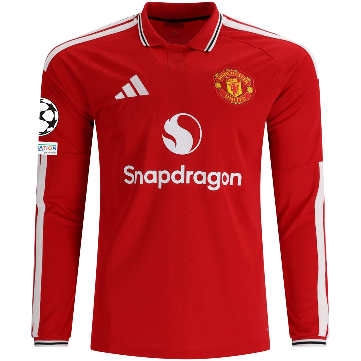 Replica adidas Manchester United Long Sleeve Home Jersey 26/27 UCL