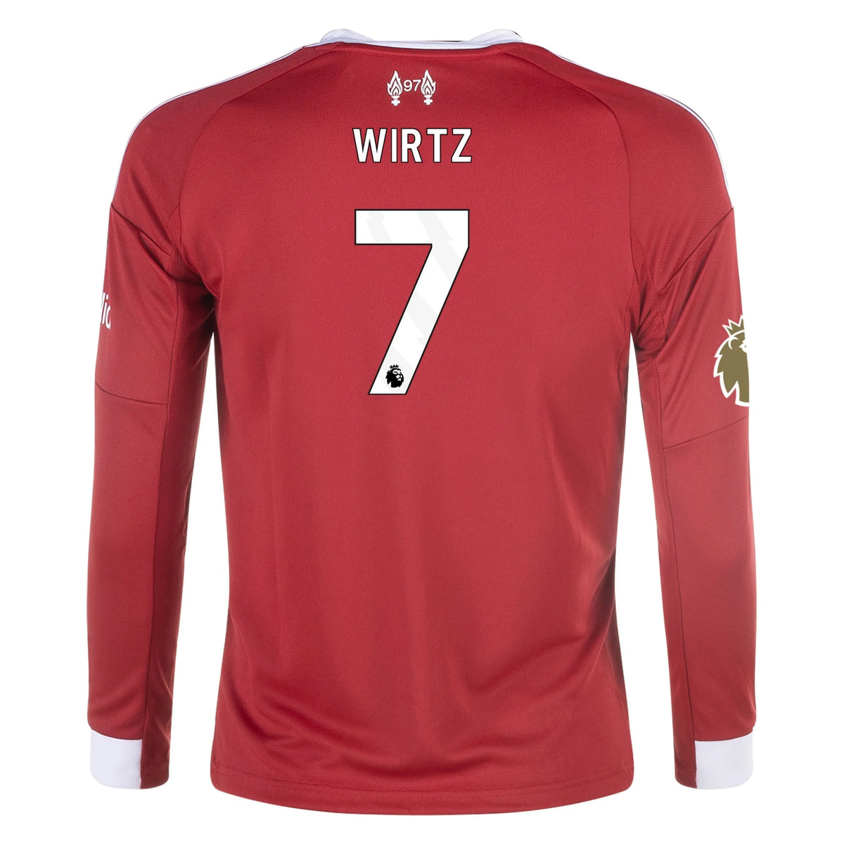Replica adidas Wirtz Liverpool Long Sleeve Home Jersey 25/26
