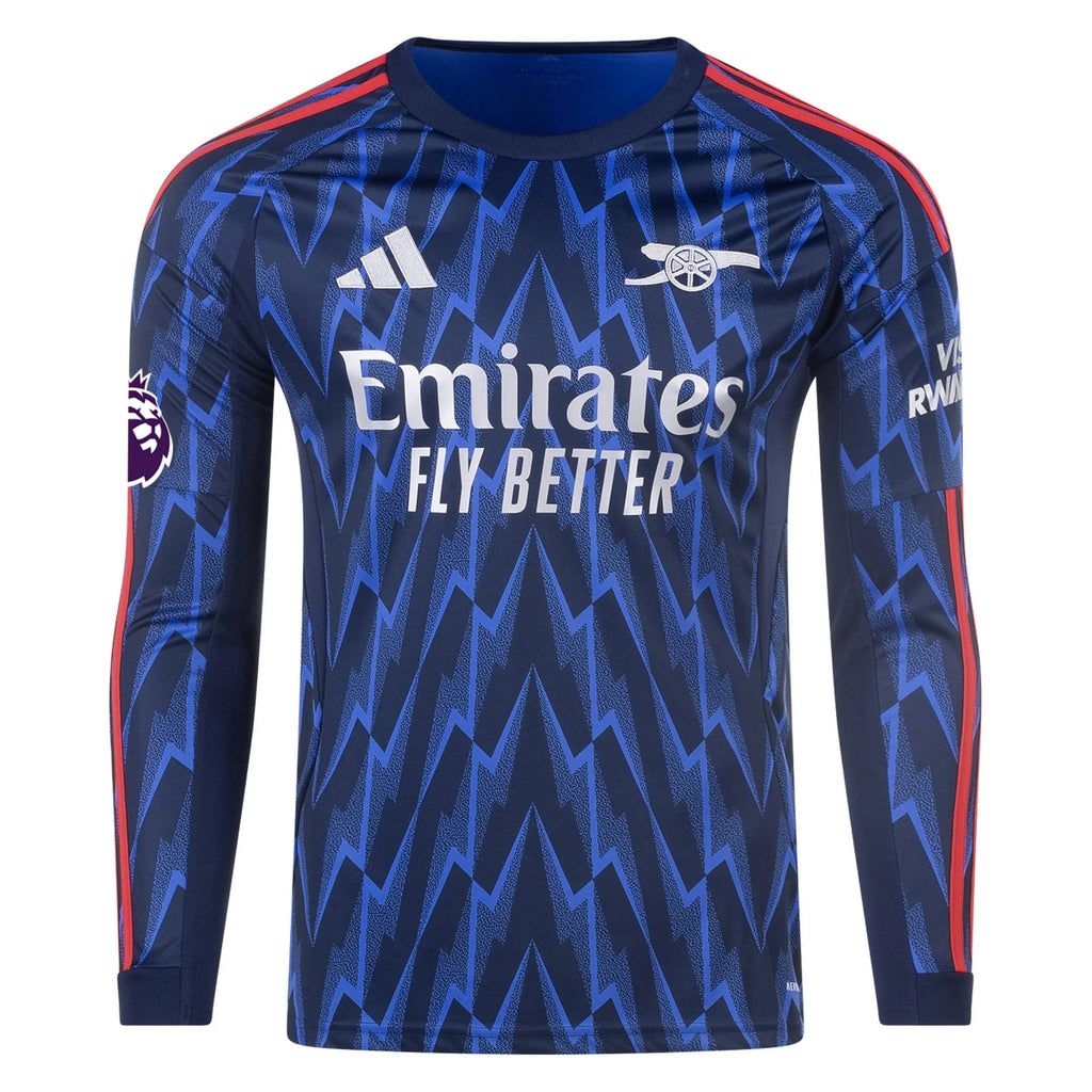 Replica adidas Havertz Arsenal Long Sleeve Away Jersey 25/26