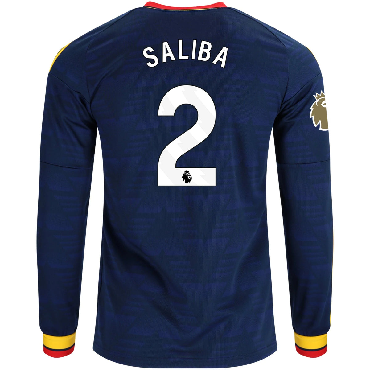 Replica adidas Saliba Arsenal Long Sleeve Away Jersey 26/27