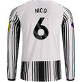 Replica adidas Nico Newcastle Long Sleeve Home Jersey 26/27