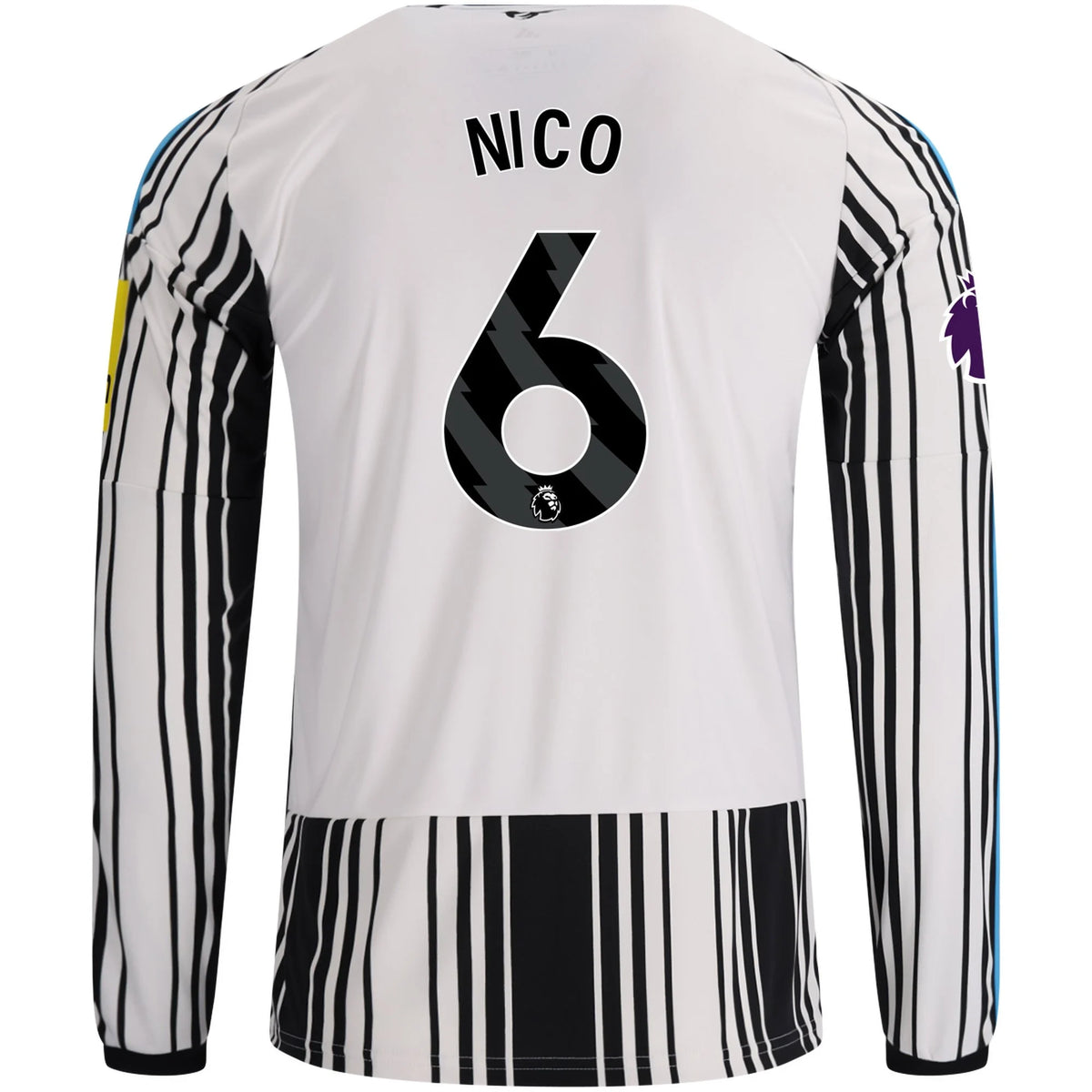 Replica adidas Nico Newcastle Long Sleeve Home Jersey 26/27