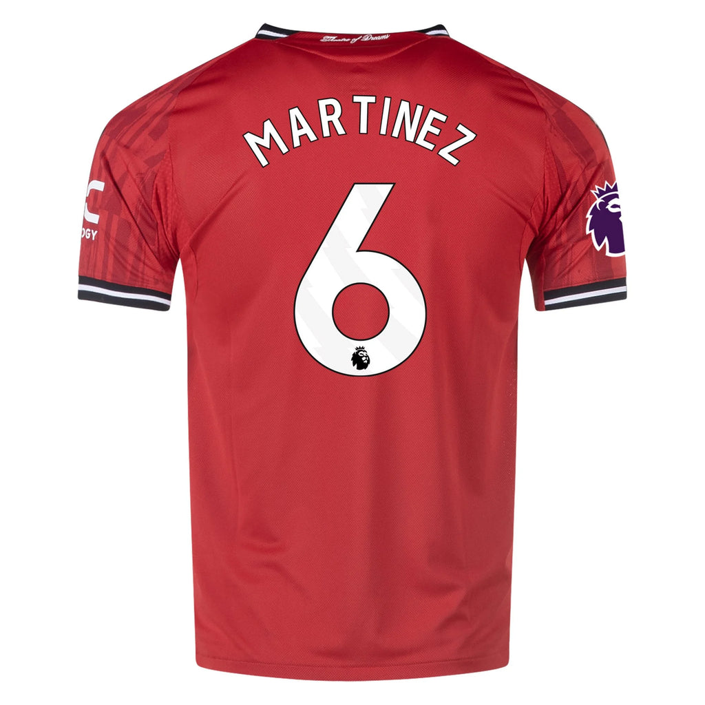 Authentic adidas Martinez Manchester United Home Jersey 25/26