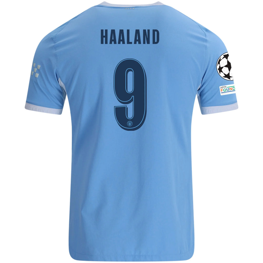 Authentic Puma Haaland Manchester City Home Jersey 26/27 UCL