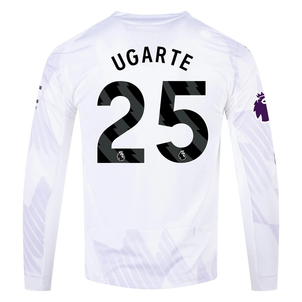 Authentic adidas Ugarte Manchester United Long Sleeve Away Jersey 25/26