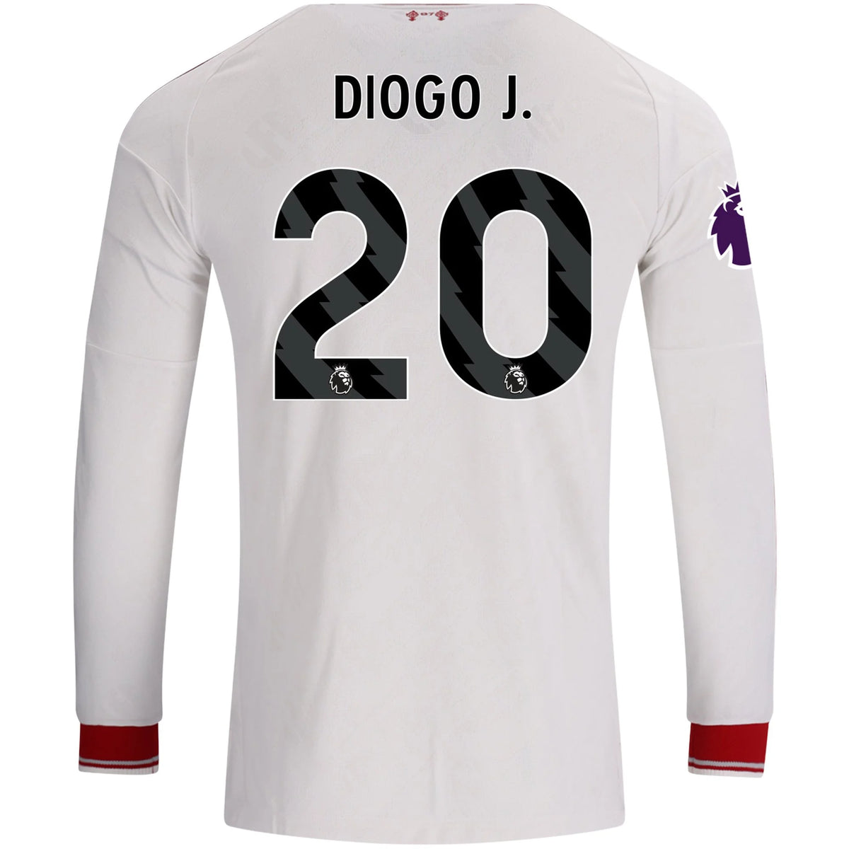 Authentic adidas Diogo J. Liverpool Long Sleeve Away Jersey 26/27