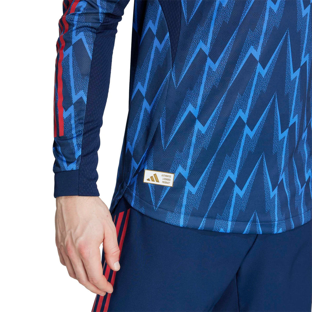 Authentic adidas Arsenal Long Sleeve Away Jersey 25/26