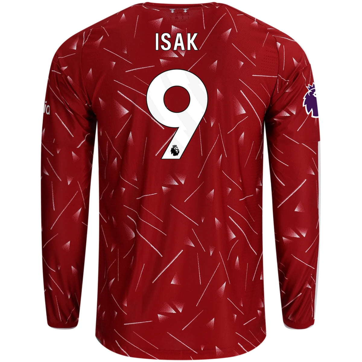 Authentic adidas Isak Liverpool Long Sleeve Home Jersey 26/27