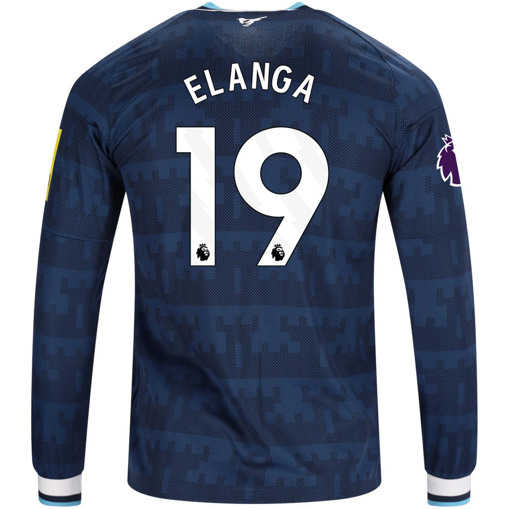Replica adidas Elanga Newcastle Long Sleeve Away Jersey 26/27