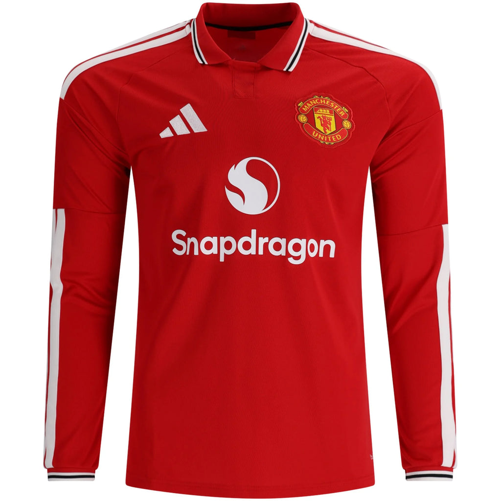 Replica adidas Manchester United Long Sleeve Home Jersey 26/27