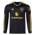 Authentic adidas Manchester United Long Sleeve Third Jersey 25/26