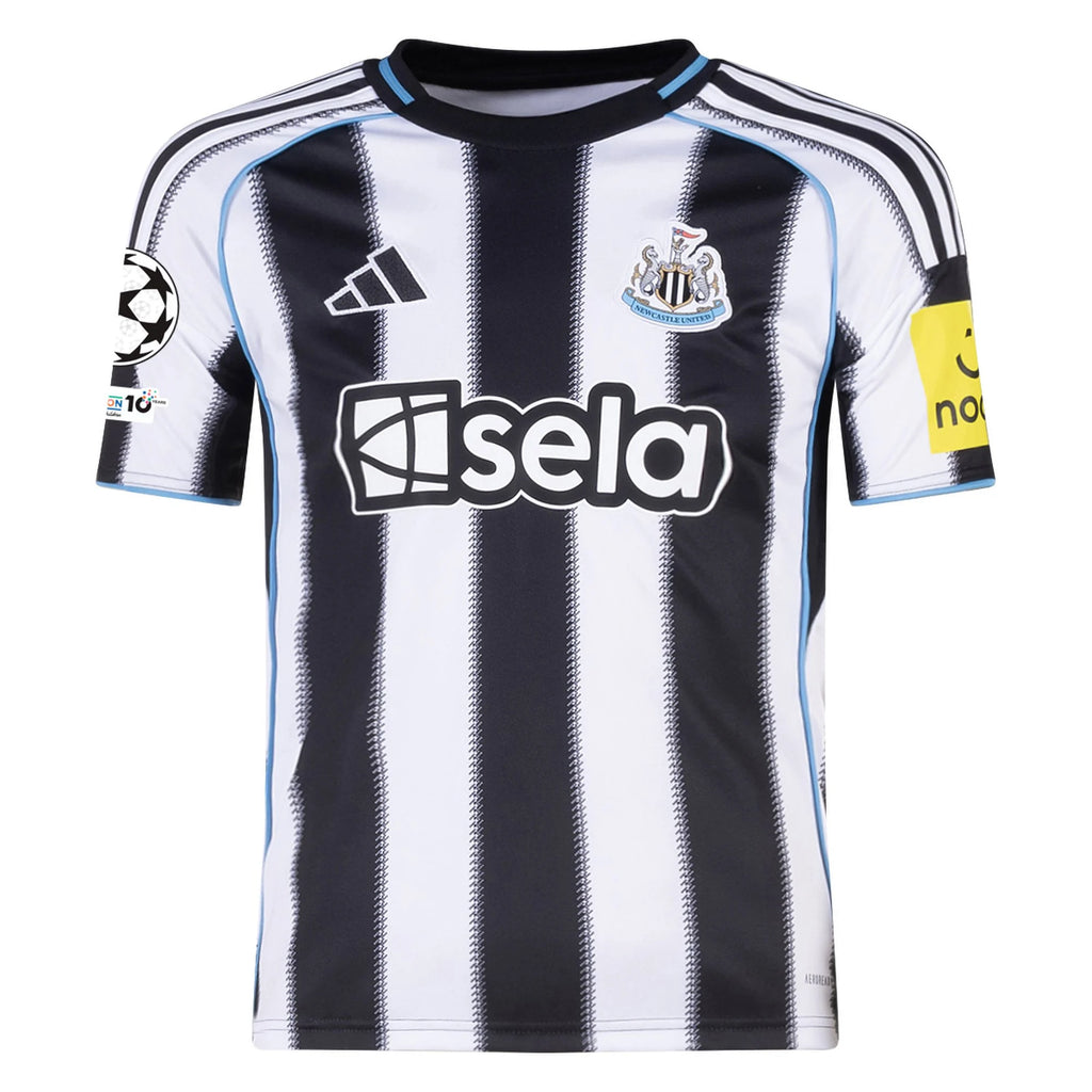 Replica adidas Newcastle Home Jersey 25/26 UCL