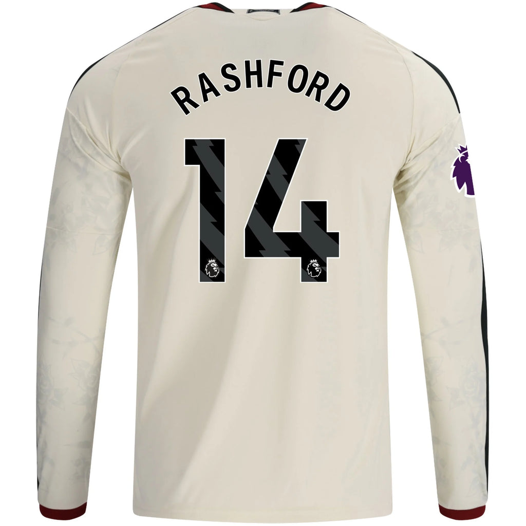 Replica adidas Rashford Manchester United Long Sleeve Third Jersey 26/27